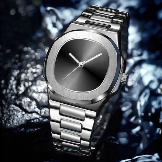 Pintime Nautilus Men's Watch - Casual Business Waterproof Quartz