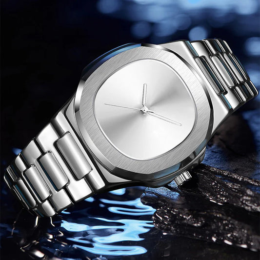 Pintime Nautilus Men's Watch - Casual Business Waterproof Quartz