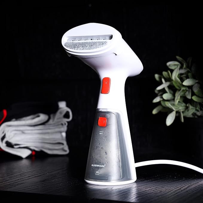 Olsenmark Handheld Garment Steamer - Portable Clothes Wrinkle Remover
