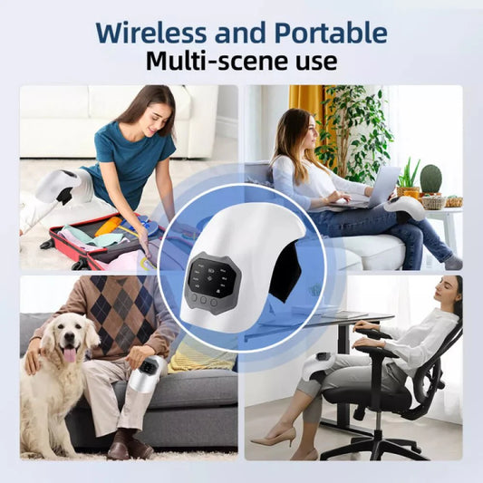 AGDOAD Multifunctional Knee Massager - Heat, Vibration & Air Compression