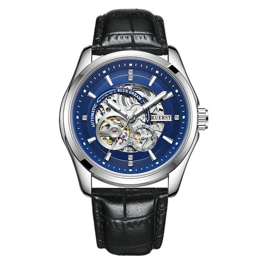 Kuerst Automatic Mechanical Watch - Luminous Skeleton Dial
